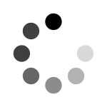 Spinner Loading, Dots SVG Icon